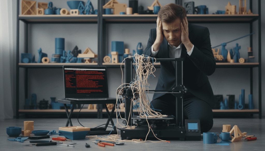 problemas com impressora 3D problemas com impressora 3D
