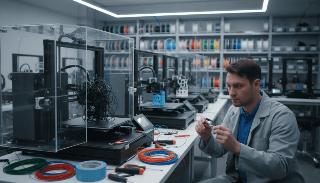 problemas de gargalos na impressão 3D