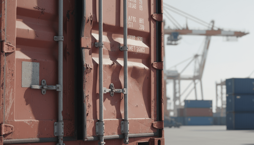 problemas em container usado