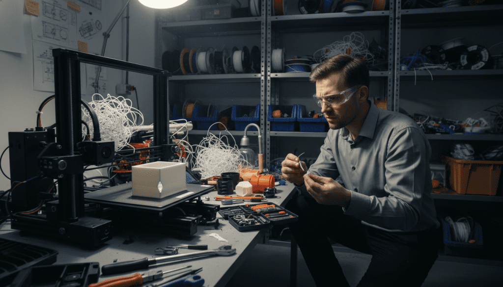 problemas técnicos da impressão 3D