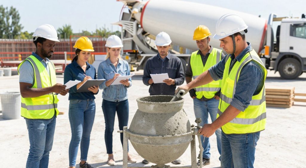 qualificação operadores construção