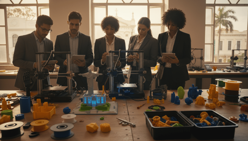 reaplicação de impressoras 3D usadas
