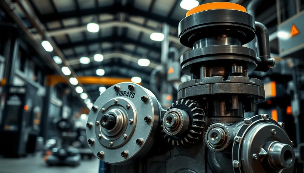 redutor de vibração industrial