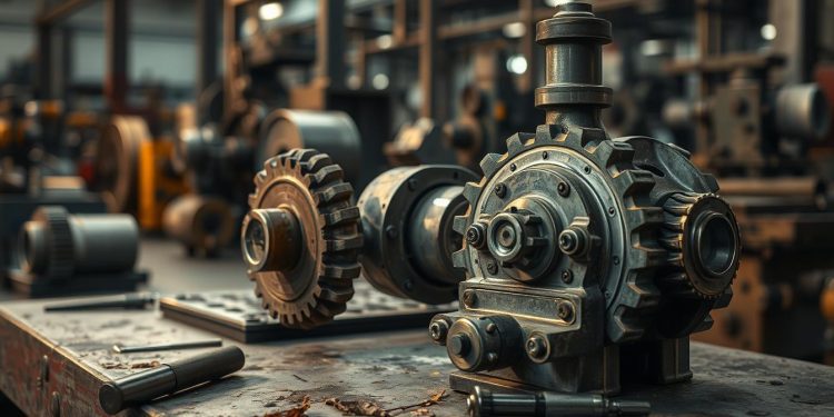 redutor usado e adaptação de carga
