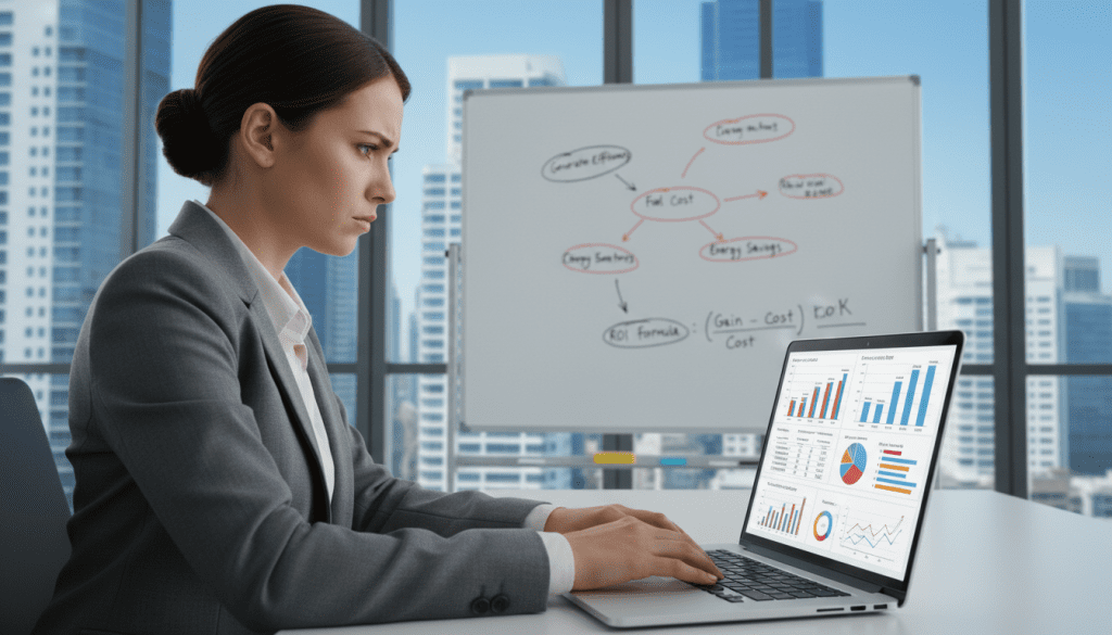 retorno sobre investimento em geradores