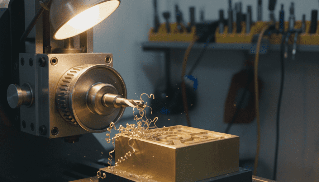 rotação em equipamentos CNC