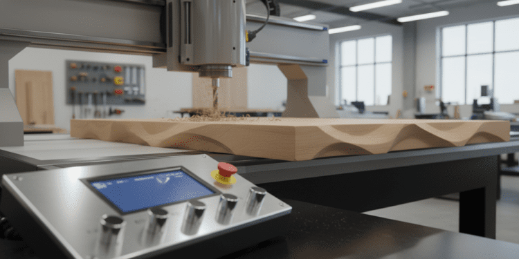router cnc e acabamento lateral