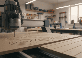 router cnc e comportamento do MDF