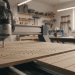 router cnc e comportamento do MDF
