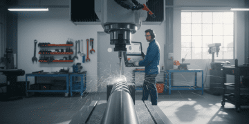 router cnc e comportamento em peças longas