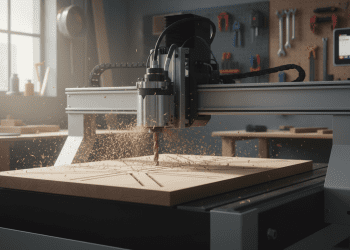 router cnc e esforço de corte