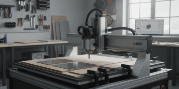 router cnc e estabilidade estrutural