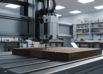 router cnc e inércia do conjunto