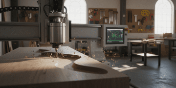 router cnc e interpolação de movimentos