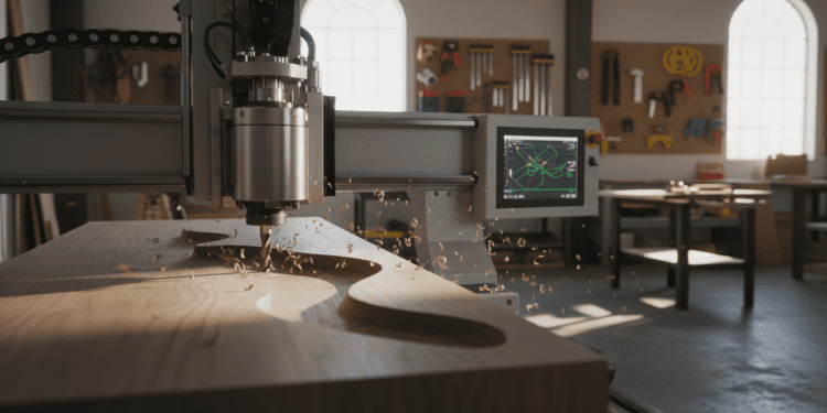 router cnc e interpolação de movimentos