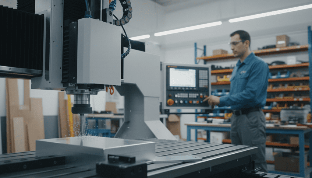 router cnc e microvibrações