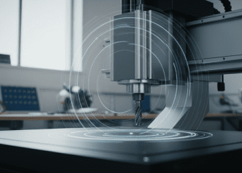 router cnc e microvibrações