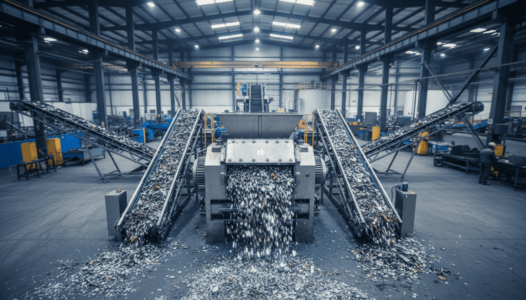 separador de materiais metálicos