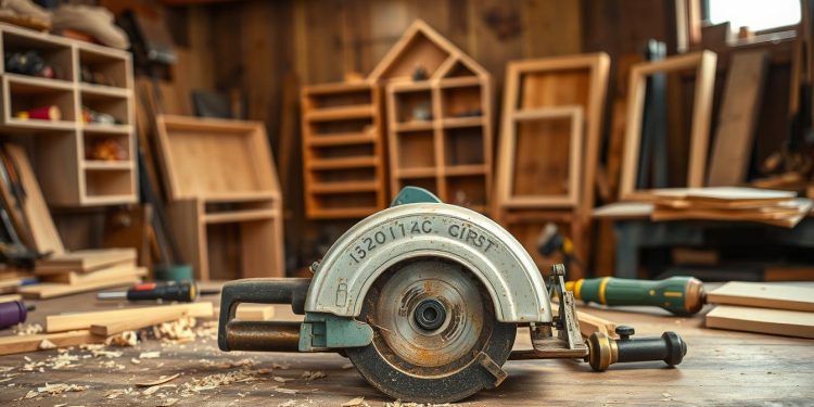 serra circular de bancada usada e vida útil