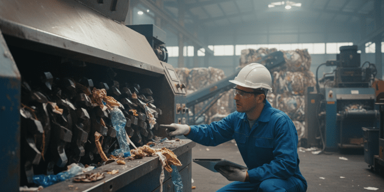 shredder e contaminação