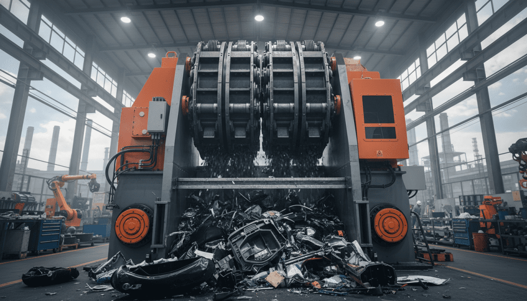 shredder for industrial use