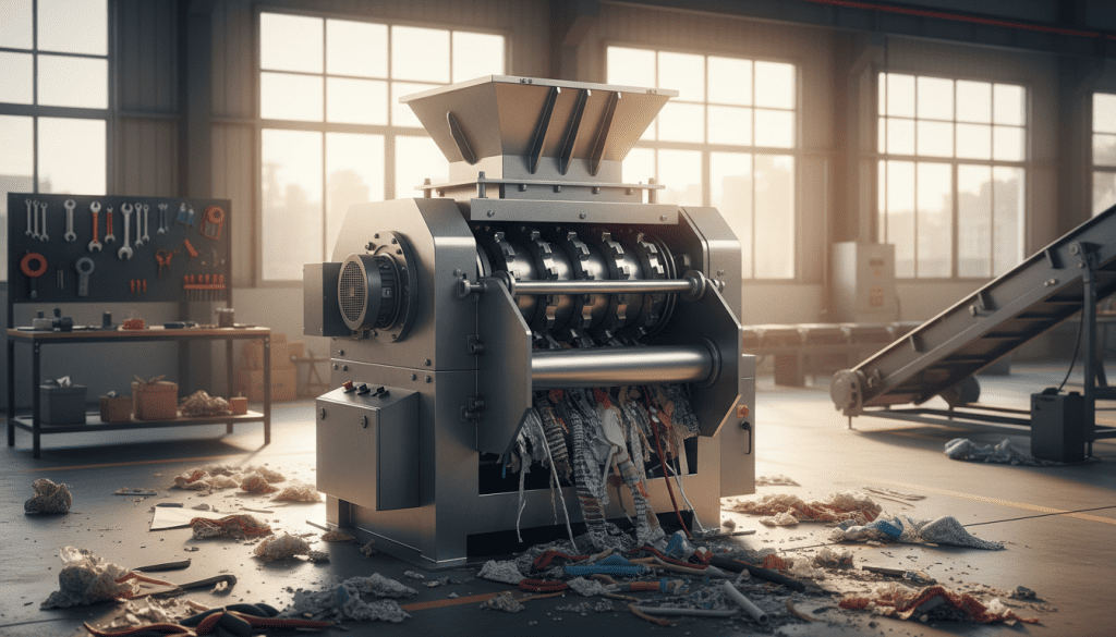 shredder para materiais flexíveis