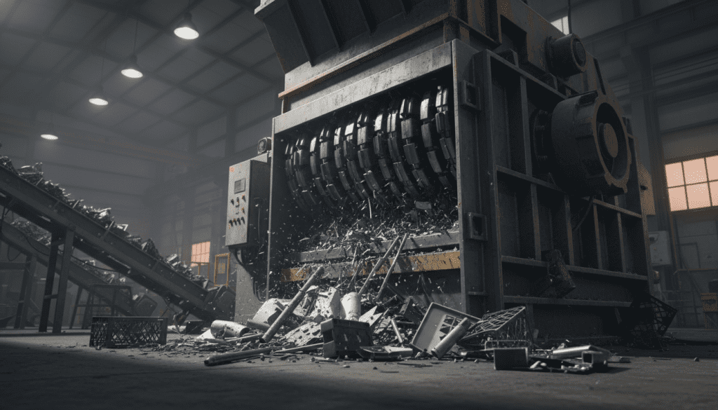 shredder para materiais rígidos
