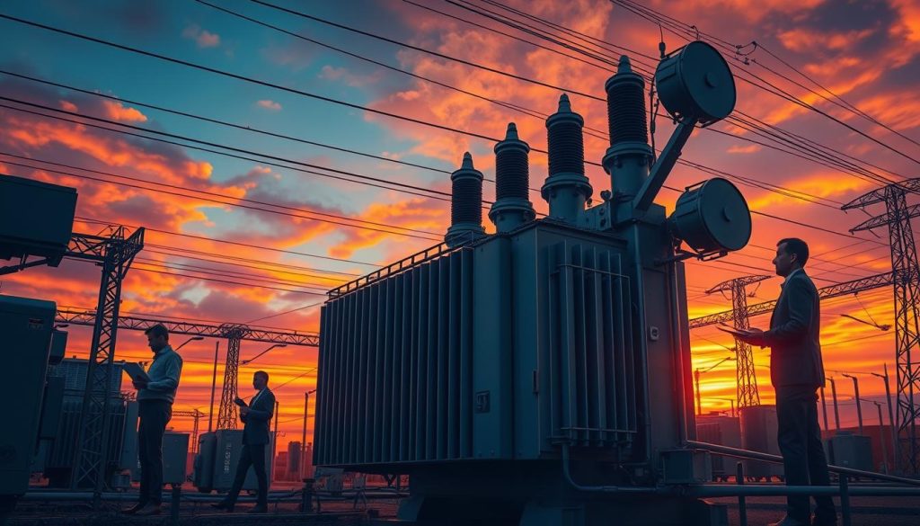 sobrecarga em transformadores elétricos