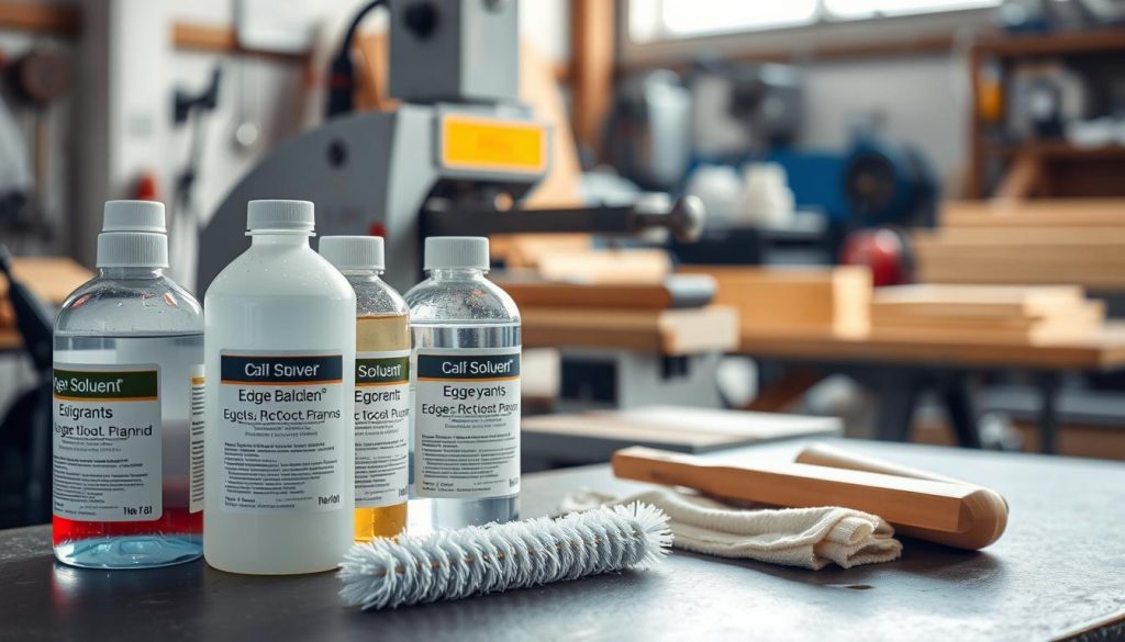 solventes específicos para limpeza de coladeira de borda