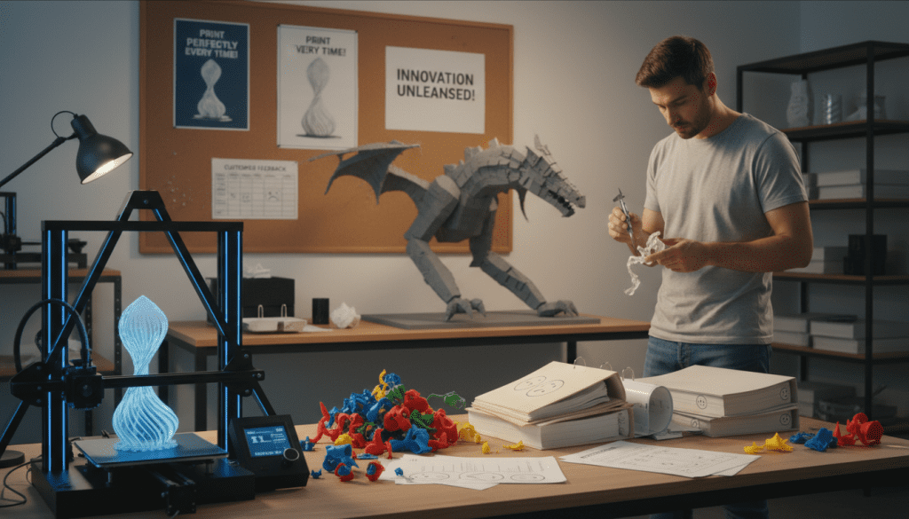 suporte ao cliente impressora 3D