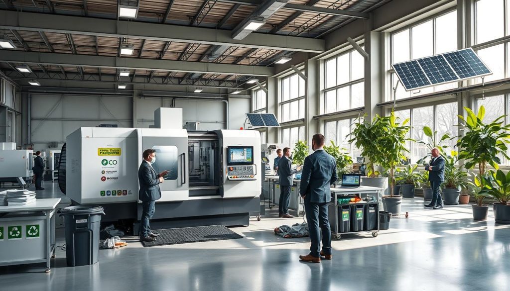 sustentabilidade em centros de usinagem CNC sustentabilidade em centros de usinagem CNC