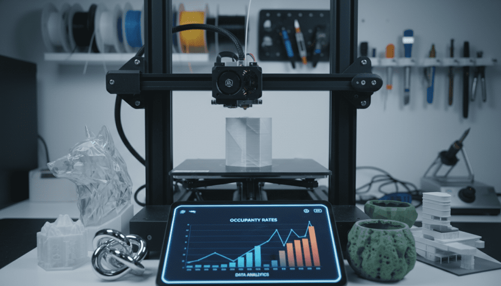 taxa de ocupação impressora 3D