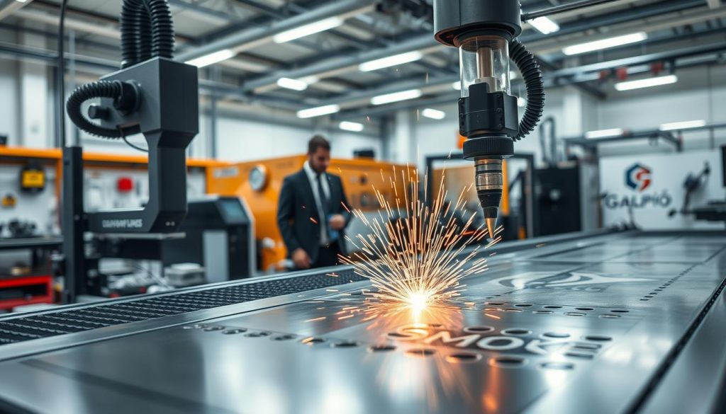 tecnologia de corte a laser avançada