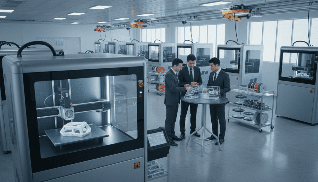 tecnologia de impressão 3D para produção em larga escala