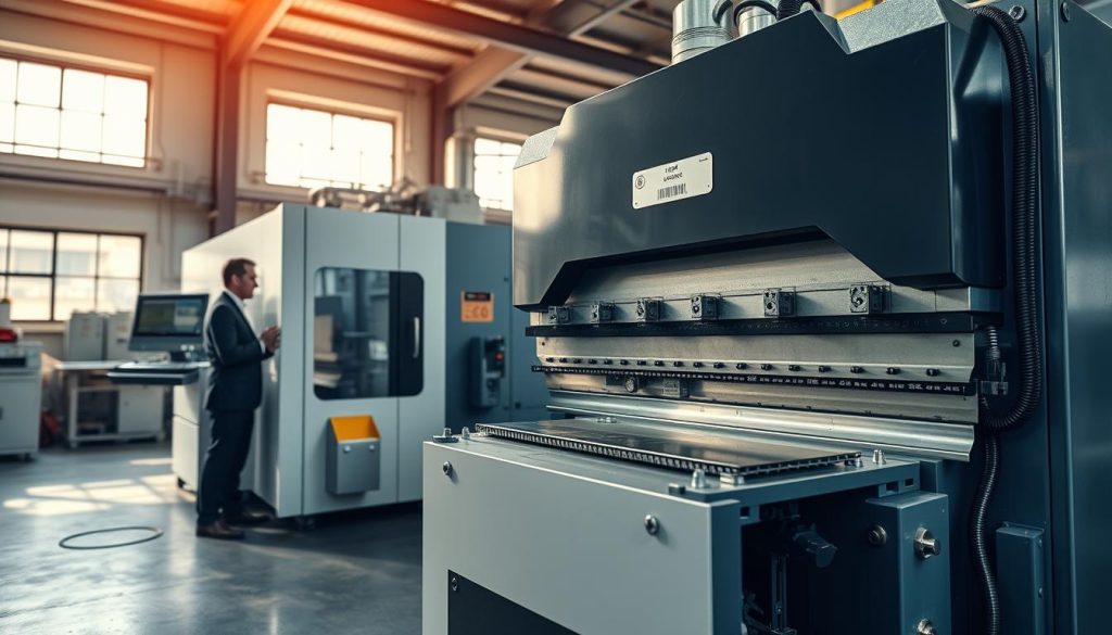 tecnologias avançadas em dobradeiras industriais