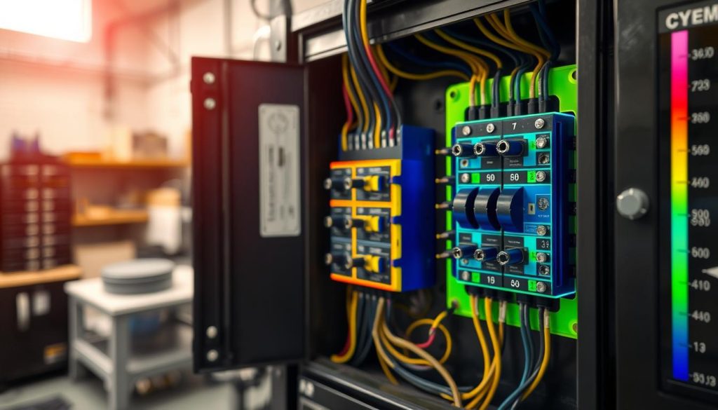 termografia em painel elétrico