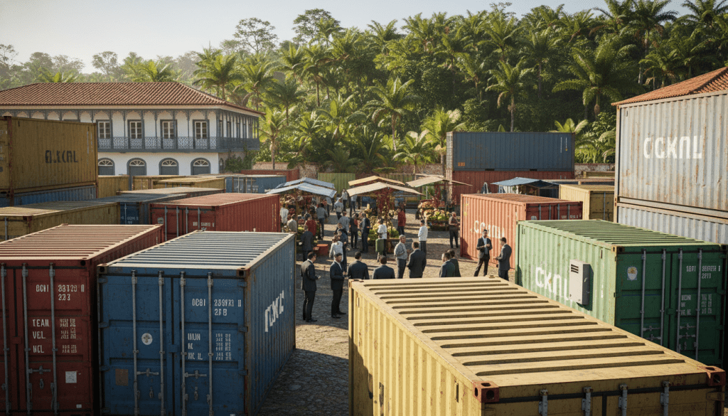 tipos de containers usados