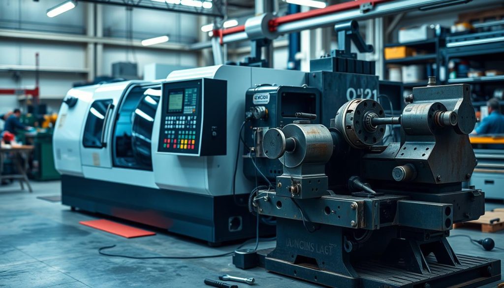 torno CNC novo vs usado torno CNC novo vs usado