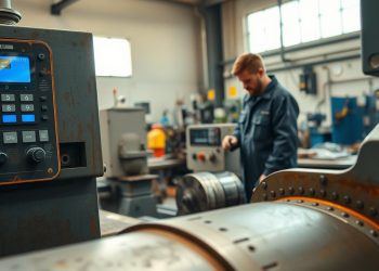 torno CNC usado e adaptação de processos