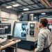 torno CNC usado e integração com CAM