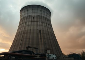 torre de resfriamento e envelhecimento estrutural