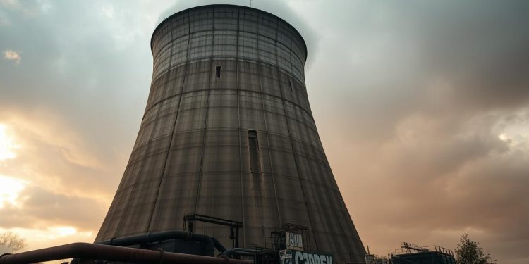 torre de resfriamento e envelhecimento estrutural
