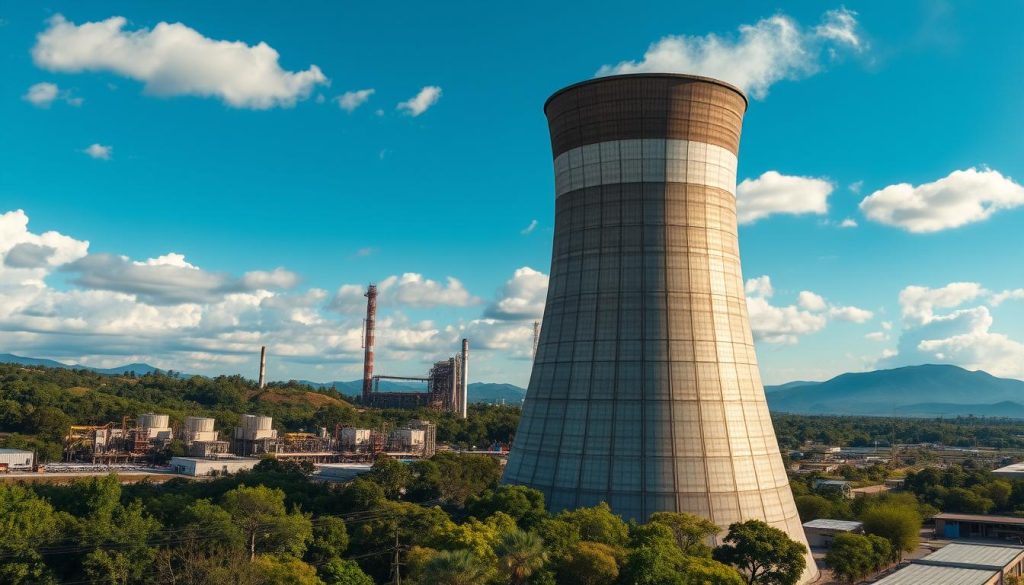 torre de resfriamento industrial