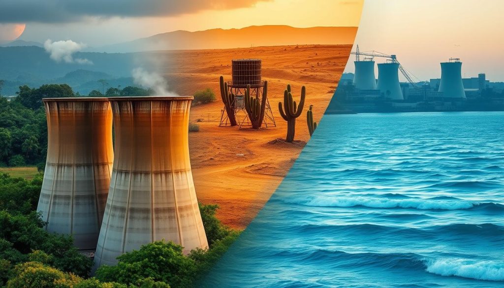 torres de resfriamento em diferentes regiões climáticas brasileiras