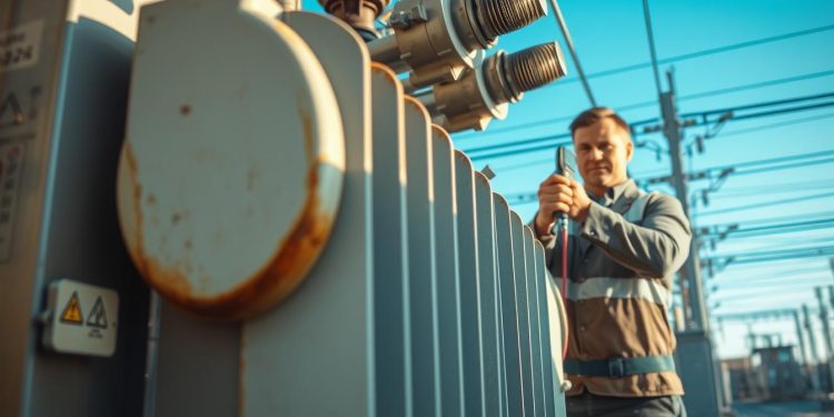 transformador elétrico e aquecimento