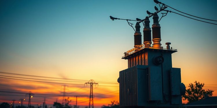 transformador elétrico e ruídos
