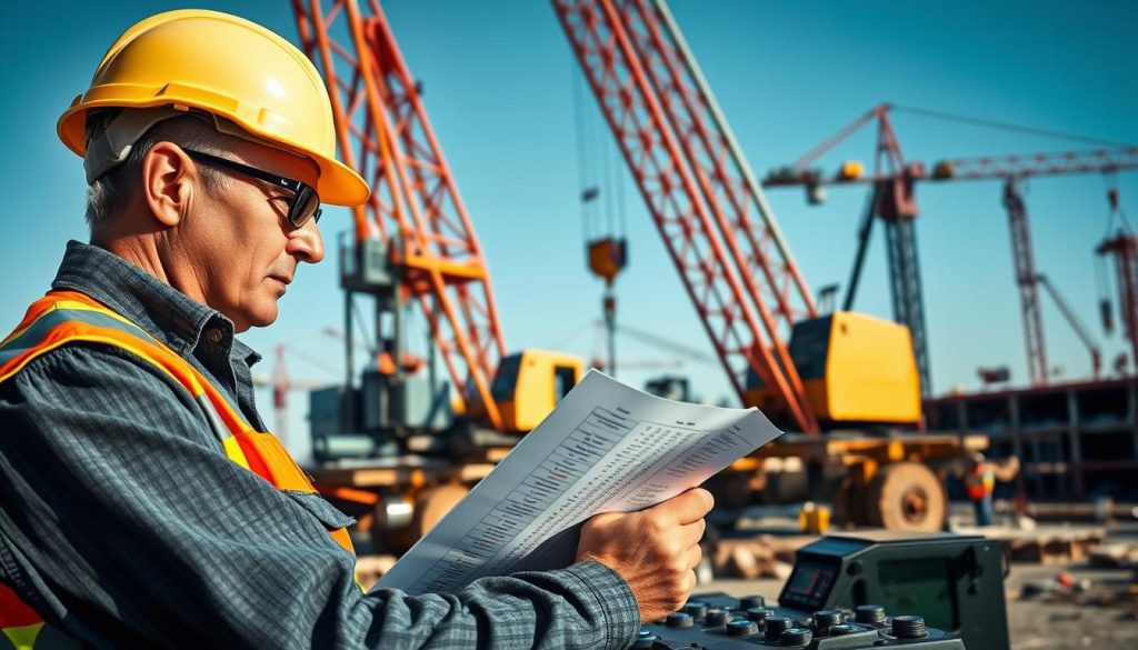 treinamento para operadores de guindaste