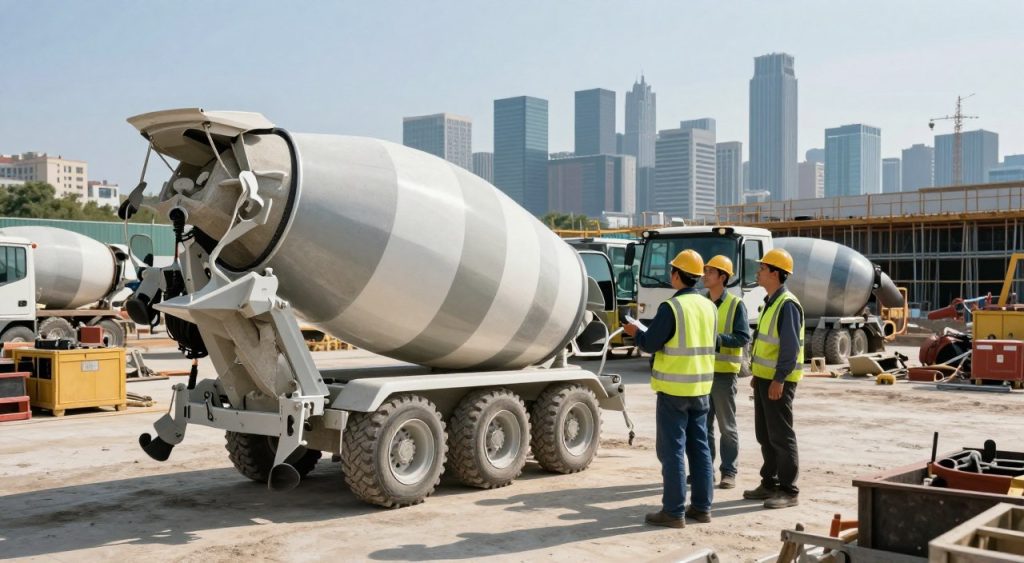 troca de equipamentos de construção