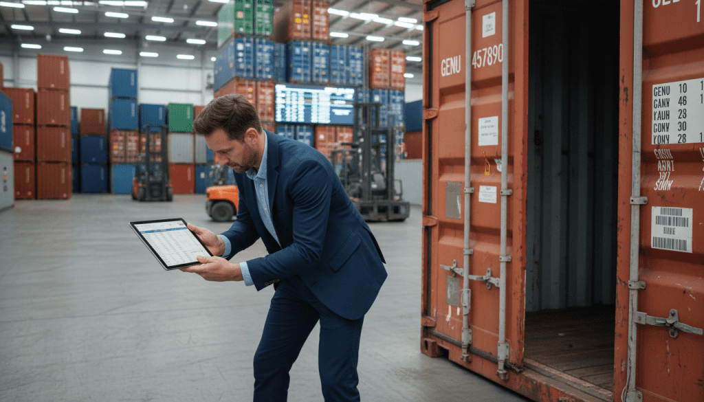 verificar histórico de uso do container