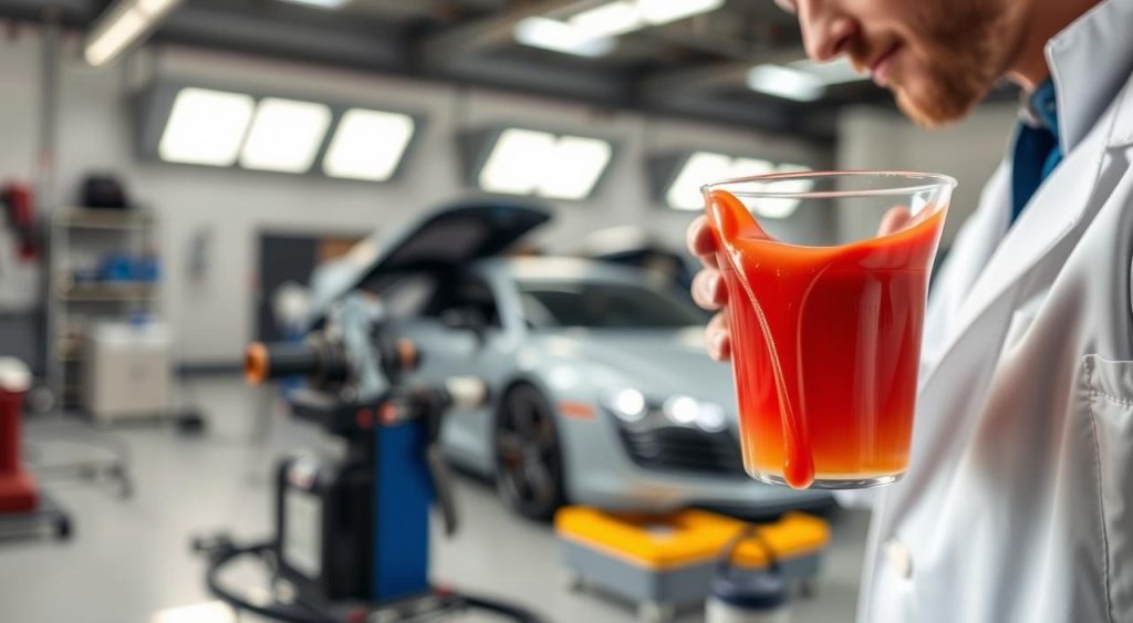 viscosidade da tinta em pintura automotiva